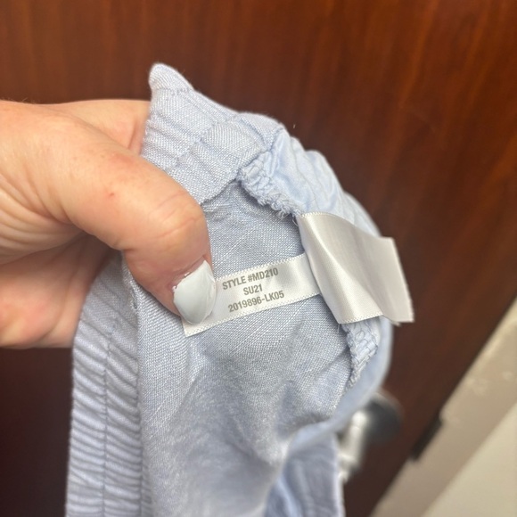 Madewell Linen Blend Track Trousers - Picture 12 of 12